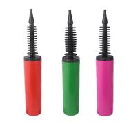 UTHCLO 3pcs Hand Push Balloon Pump for Party Birthday Festival Lightweight Plastic Inflators Random Color