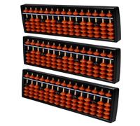 UTHCLO 3pcs Math Abacus Student Abacus for Preschool Finger Counting School Learning Tool Lightweight Portable Math Supplies for Teachers