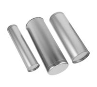 UTHCLO 3pcs Moxibustion Device Moxa Stick Portable Burner Tinplate Moxibustion Holder Silver Safe and Reliable Extinguishing Versatile Application for Home Use