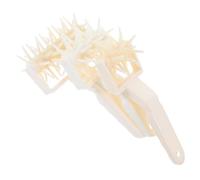 UTHCLO 3pcs Plastic Dough Roller with Spikes Pizza Hole Maker Tool for Baking Pastry Dough Puncher Baking Essential for Cookies Pies Bread Home and Commercial Use