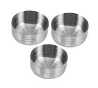 UTHCLO 3pcs Stainless Steel Shaker Bottles Replacement Caps for Cocktails Milk Tea and Wine Shakers Lids Easy to Clean Bar Accessories for Home Parties