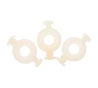 UTHCLO 3pcs Trumpet Valves Spring Pads Plastic White Easy to Install Replacements for Wind Instruments