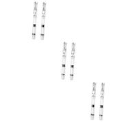 UTHCLO 3sets Refillable Brush Tip Pen Set for Calligraphy Drawing Durable Transparent Body for Art Illustrations Watercolor and Hand Lettering 2pcs*3