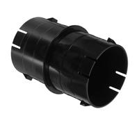 UTHCLO 4 Inch Storm Drain Adapter for Lawn and Landscaping Projects, Plastic Drain Pipe Connector Compatible with Hdpe and PVC Pipes, Quick and Sturdy Outdoor Drainage Fitting