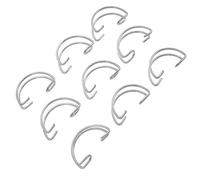 UTHCLO 40pcs Household Cage Hooks Steel Wire Door Hooks 3.5cm Size Practical Bird and Rabbit Cage Accessories for Poultry Farming