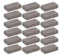 UTHCLO 40Pcs Mini Grey Bricks for Landscaping Miniature Small Bricks for Crafts Realistic Dollhouse Model Building Blocks for Sand Table and Micro Landscape