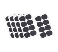 UTHCLO 40pcs Mouthpiece Cushion Clarinet Mouthpiece Pad Saxophone Patches Pads Saxophone Self Adhesive Sax Thin Patch Black