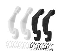 UTHCLO 40PCS Plastic Buckles Cage Latch Clips for Rabbit Hamster Chicken Cages Locks with Fasteners Compact Design for Easy DIY Assembly and Enhanced Pet Safety