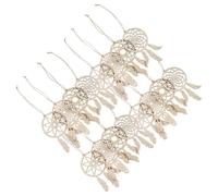 UTHCLO 40pcs Wooden DIY Dream Catcher Kits Unfinished Blank Craft Wood for Painting and Decorating Creative Hanging Ornaments for Adults Home Tree Decoration Projects