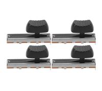UTHCLO 4pcs 45mm Linear Slide Potentiometers with Metal Construction for Precise Sound Adjustment and Convenient Push-pull Function Suitable for Sound Card Consoles