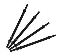 UTHCLO 4pcs Adjustable Elastic Eyeglass Strap Anti-slip Black Glasses Cord Holder for Men Women Neck Lanyard Secure Fit for Sunglasses and Reading Glasses