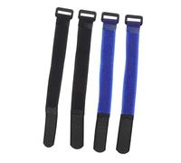 UTHCLO 4pcs Anti-crowing Rooster Neck Belts Poultry Collars with Writable Labels for Pet Chickens and Ducks Easy to Use Strong and Comfortable Includes Blue and Black