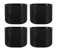 UTHCLO 4pcs Anti-Slip Oval Rubber Feet for Compatible Miter Saw Stand Vibration Dampening Floor Protector Pads Non-Scratch Replacement Base Leg Caps for Workshop Stability