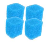 UTHCLO 4Pcs Aquarium Filter Pads Replacement for Fish Tanks Reusable Sponge Filters with High-efficiency Debris Removal Washable Biological Media for Healthy Aquatic Ecosystem