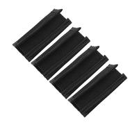 UTHCLO 4pcs Black Cloth Stroller Handle Covers, Comfortable Touch Armrest Protectors for Baby Pram Handles, Suitable for Four Seasons Use, Stroller Accessories