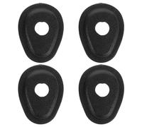 UTHCLO 4pcs Black Turn Signal Bracket Spacers for Front Lamp Mount Adapter Precision Fit Design Compatible with Popular Sport Motorcycles