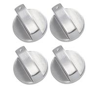 UTHCLO 4pcs Burner Control Knobs for Gas Stove Durable Replacement Oven Knobs High Friction Grip for Easy Use Fits Gas Cooktops Compact and Sturdy Design