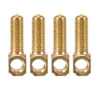 UTHCLO 4pcs Cello Bow Screws Replacement Parts High-strength Cello Accessories for Repairing and Maintaining Easy to Install Rust-resistant Suitable for Musicians and Enthusiasts