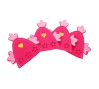 UTHCLO 4pcs Easter Egg Covers Chic Chick Design Decorative Egg Wraps for Easter Party Reusable Storage Bag
