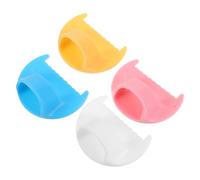 UTHCLO 4Pcs Edge Stitch Lock and Sewing Gauge Set 4Mm, Measuring Gauge Sewing Tool with Colorful Needlework Guide for Hand Embroidery, Quilting, and Tailoring Supplies for Beginners