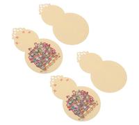 UTHCLO 4pcs Feng Shui Brass Gourd Amulet Cards with Double-sided God of Wealth Design, Wealth and Prosperity Charms for Lucky Home Decor and Business Blessing