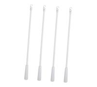 UTHCLO 4Pcs Glass Fiber Vertical Blind Rods Lightweight Transparent Blind Tilt Sticks for Window Curtain Accessories Space-saving Stylish Design for Home and Office