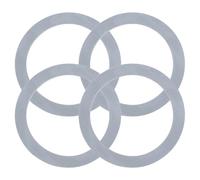 UTHCLO 4pcs Grey Rubber Blender Sealing Rings Replacement Gasket Parts Compatible with Oster Juicer Blenders for Kitchen Appliance Repair