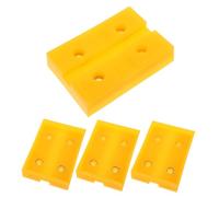 UTHCLO 4pcs High Density Jack Pads for Car Lift Rubber Blocks for Automotive Jack Stands Stable Vehicle Lifting Base for Enhanced Safety and Versatile Workshop Use