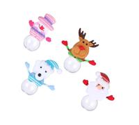 UTHCLO 4pcs Jar Lovely Box Sweets Storage Container Candy Storage for Christmas Decorations