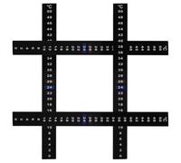 UTHCLO 4Pcs Jar Stickers for Home Brewing Fermentation Temperature Display Strip 0-50°C Adhesive Stick-On Digital Temperature Gauge for Mason Jar Fermenting