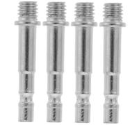 UTHCLO 4pcs Mic Stand Screw Thread Adapter to Converter for Microphone Boom Arm Compatible with Mic and Tripod Stands Metal Replacement Accessories for Professional Recording