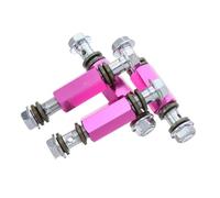 UTHCLO 4pcs Motorcycle Brake Line Coupling Adapter High Strength Brake Hose Extension Fittings for Auto Repairs Quick Installation Metric Connectors Anti-Leak Random Color