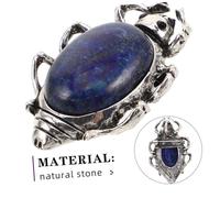 UTHCLO 4pcs Natural Agate Insect Shaped Pendant Stone Beads Charms for Diy Necklace Brooch Charm Jewelry Making Insect Necklace Natural Stone Bead Pendants