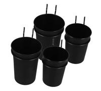 UTHCLO 4pcs Peg Board Organizer Bins Plastic and Steel Storage Boxes for Screws and Repair Tools Garage Wall Organizer Space-saving Versatile Storage for Workshop