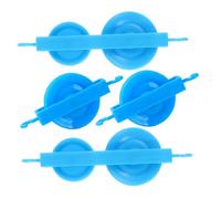 UTHCLO 4pcs Plastic Pulley Teaching Tool with Double and Single Pulleys for Physics Experiments and Mechanics Education Lightweight Mechanic Teaching Equipment for Classroom Use