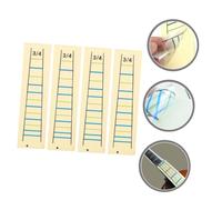UTHCLO 4pcs Removable Violin Fingerboard Stickers Fret Position Markers for Beginner Learning Violin Scale Note Tape and Easy to Understand Practice Aid