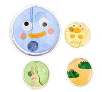 UTHCLO 4Pcs Reusable Hand Warmer Portable Heat Packs with Snap Button Activation Lightweight Outdoor Warmer for Winter Relief and Cold Therapy Gift for Family and Friends