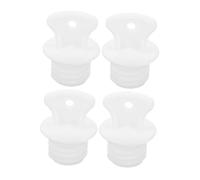 UTHCLO 4pcs Rubber Hot Water Bottle Stoppers 20mm Replacement Caps Sealing Plugs for Hot Water Sack Lids Leakproof