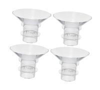 UTHCLO 4pcs Silicone Flange Inserts for Breast Pump Wearable Flange Accessories to Electric and Wearable Pumps