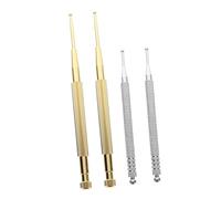 UTHCLO 4pcs Stainless Steel Ear Acupoint Probe Pen for Precise Meridian Detection and Massage Body Point Locator for Self-Care and Therapeutic Use