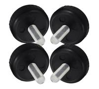 UTHCLO 4pcs Treadmill Accessories Adjustable Rubber Suction Cup Feet with Height Adjustable Design for Stable Support and Preventing Unwanted Movement on Exercise Machines at Home or Gym