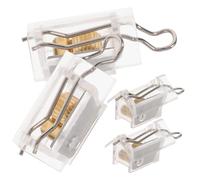 UTHCLO 4pcs Venetian Blind Cord Locks Compact Cord Gripper Hardware for Window Curtains Easy Install Accessories for Venetian Blinds
