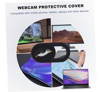 UTHCLO 4pcs Webcam Privacy Covers with Adhesive Backing Wear-resistant Anti-peeping Camera Sliders for Laptops Tablets Smartphones Protective and Practical Security Shield