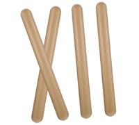 UTHCLO 4pcs Wooden Rhythm Sticks for Adults Natural Wood Percussion Instruments with Rounded Edges Enhance Hand-eye Coordination and Fine Motor Skills for Group Music Activities and Early