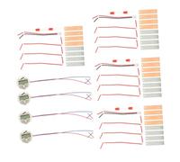 UTHCLO 4sets Fruit Battery Experiment Science Kit for Boys and Girls Diy Potato Batteries Stem Electricity Learning Educational Classroom Teaching Toy