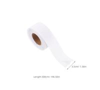 UTHCLO 5 Rolls 3.5cm White Fishbone Hemming Tape for Dress Sewing, Polyester Boning Strip Lining for Wedding Dress Tailoring, 5m Fabric Tape for Clothing Edge Finishing