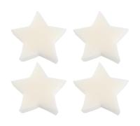 UTHCLO 5-Star Shape Oil-Absorbing Filtering Sponges 6pcs White Industrial and Swimming Pool Filter Sponges for Oil Removing and Water Cleaning Use