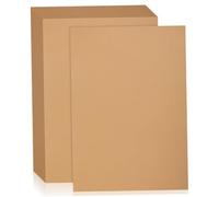 UTHCLO 50 Pcs Thick Kraft Cardstock Paper Sheets Sturdy Craft Cardboard for DIY Scrapbooking Painting Halloween Card Making Supplies