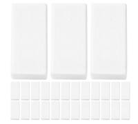 UTHCLO 50 Pieces White Rectangular Erasers for Sketching and Drawing, Soft Kneadable Pencil Eraser Set for Artists and Students, School Essentials for Precise Correction and Art Supplies