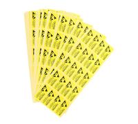 UTHCLO 500Pcs Anti-Static Warning Sticker Labels for Electronic Devices Strong Adhesive Electrostatic Caution Decals for Circuit Boards Factory Safety Signs High Contrast Warning Tags